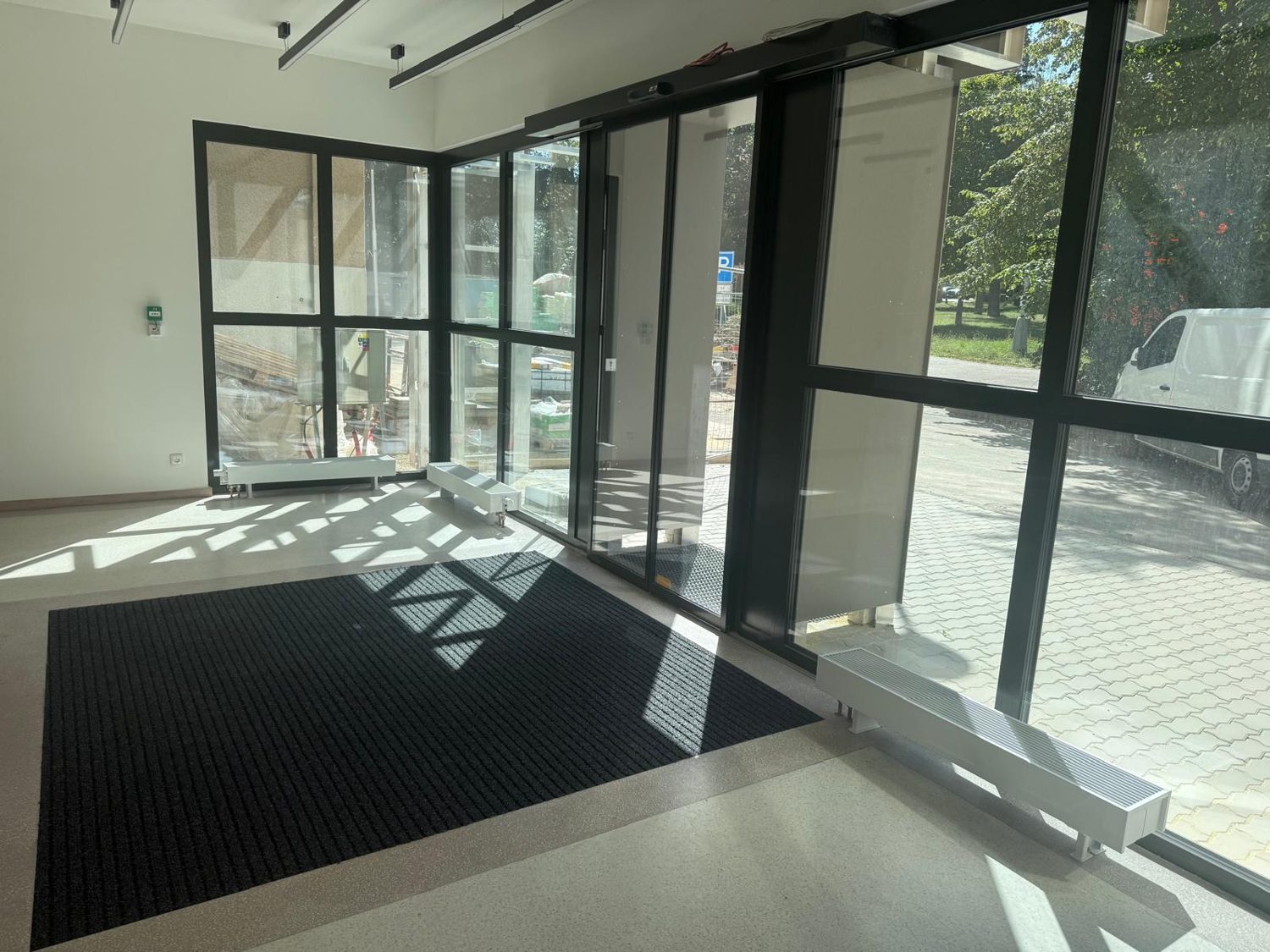 Terrazzo podlaha vo vstupnej hale